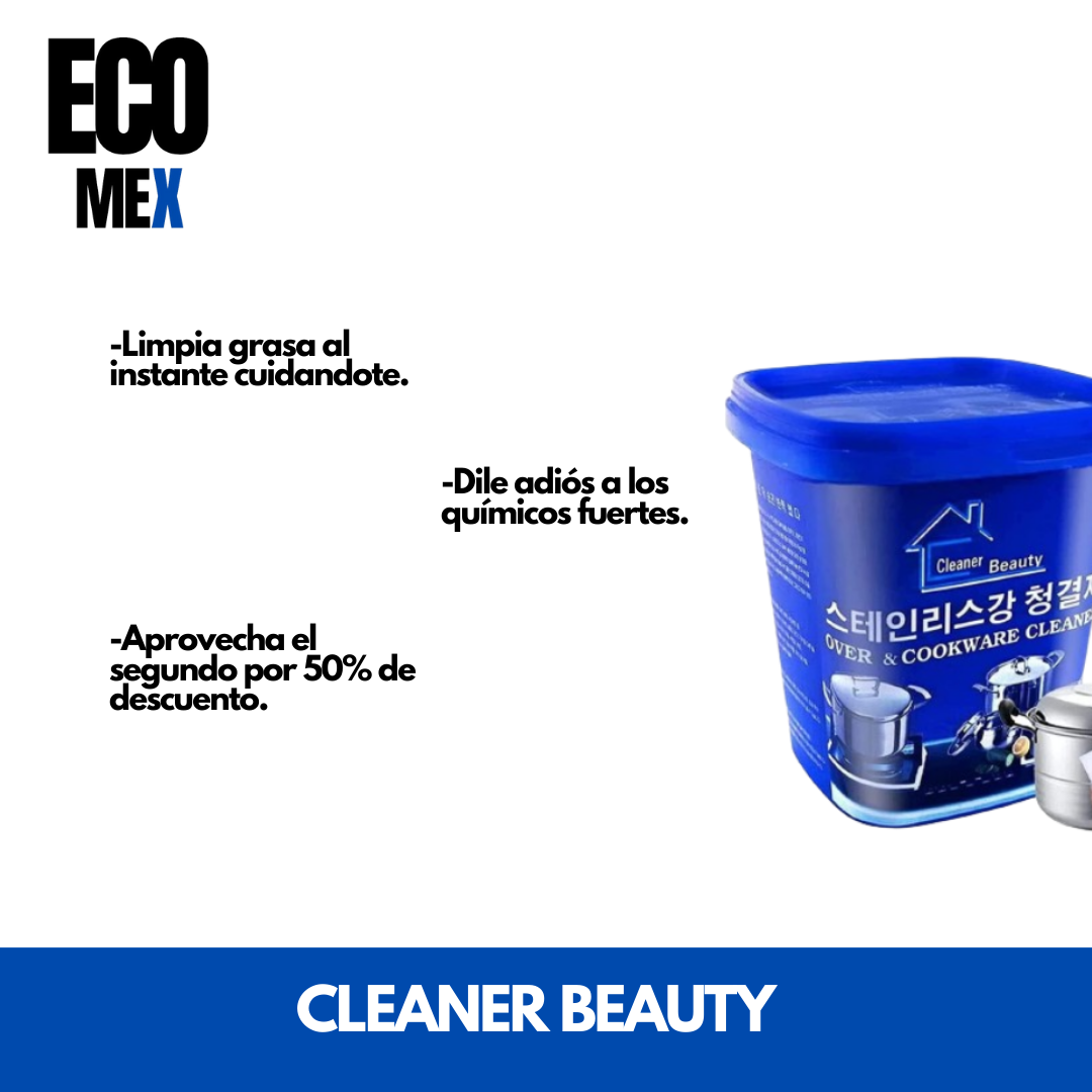 CLEANER BEAUTY: Crema de exportación para cocina.